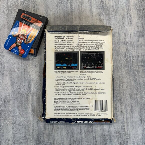 Masters of the Universe: The Power of He-Man (Intellivision, 1983) Untested - Picture 8 of 8